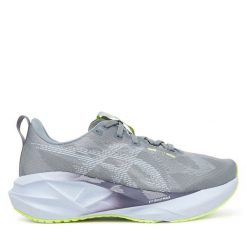 Buty do biegania Asics. Szare obuwie sportowe Asics, bez zapięcia, do biegania. Za 679.99 zł.
