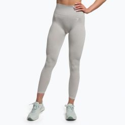 Legginsy treningowe damskie Gymshark Vital Seamless. Szare legginsy sportowe Gymshark, s, bez wzorów, z elastanu, na fitness i siłownię. Za 139.99 zł.