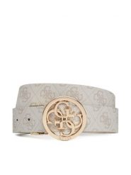 Guess Pasek Damski Noelle BW9166 P4235 Écru. Paski Guess, z aplikacjami, ze skóry. Za 169.99 zł.