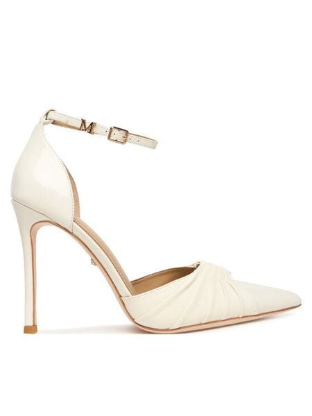 Marciano Guess Szpilki 6RGZ28 7461A Écru. Szpilki Marciano Guess, z aplikacjami, z lakierowanej skóry, bez obcasa, na szpilce, bez zapięcia. Za 1,129.00 zł.