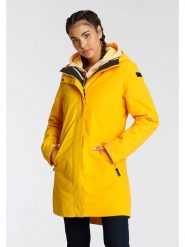 Icepeak Dwustronna parka "Philipp" w kolorze żółto-czarnym rozmiar: 46. Czarne parki Icepeak, bez kaptura. Za 448.99 zł.