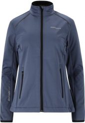 Damska kurtka softshellowa Endurance Zora XCS. Niebieskie kurtki narciarskie ENDURANCE, bez wzorów, z materiału, bez kaptura, do biegania. Za 255.00 zł.