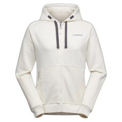 Damska bluza z kapturem full zip La Sportiva Kaos. Czerwone bluzy La Sportiva, l, bez wzorów, z kapturem. Za 361.00 zł.