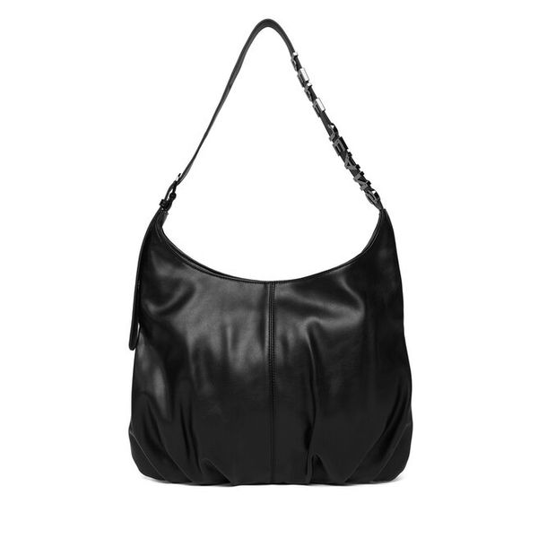 Torebka Pepe Jeans. Czarne torebki klasyczne Pepe Jeans, bez wzorów, z jeansu, bez dodatków. Za 399.99 zł.