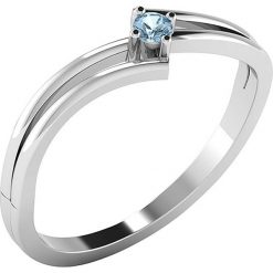 Diamant Vendôme Złoty pierścionek z kamieniem szlachetnym rozmiar: 62. Szare pierścionki Diamant Vendöme, z akwamarynem, złote. Za 652.99 zł.