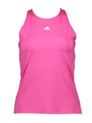 Adidas Top sportowy w kolorze różowym rozmiar: M. Różowe koszulki sportowe Adidas, bez wzorów, z materiału, bez ramiączek, outdoorowe. Za 110.04 zł.