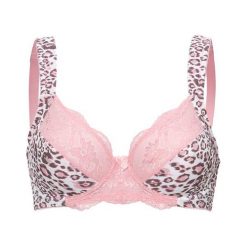 Cellbes Biustonosz z fiszbinami w cętki różowy female ze wzorem/różowy 75B. Czerwone bielizna sportowa Cellbes, bez wzorów, z koronki. Za 89.00 zł.