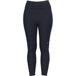 Damskie legginsy Mizuno Athletics. Niebieskie legginsy Mizuno, s, bez wzorów, z materiału, do biegania. Za 132.00 zł.