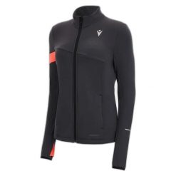 Bluza damska zapinana na zamek Macron FCC Aura 3D Stretcher. Brązowe bluzy Macron, bez wzorów, bez kaptura. Za 354.55 zł.