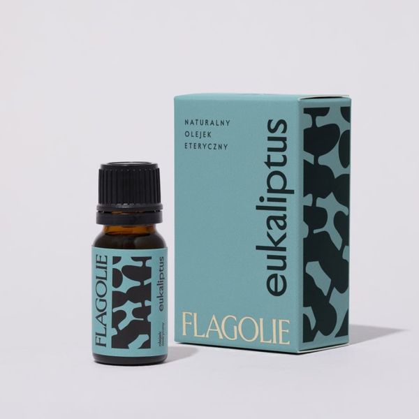 Naturalny olejek eteryczny eukaliptus 10 ml. Oczyszczanie Flagolie. W wyprzedaży za 21.90 zł.