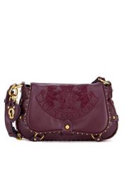 Juicy Couture Torebka BIJXT8653WVP Bordowy. Czerwone listonoszki Juicy Couture, bez wzorów, z tworzywa sztucznego, bez dodatków. Za 319.99 zł.