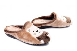 Sanital Flex Z32058X cream, klapki damskie. Brązowe klapki Sanital-Flex, bez wzorów, bez obcasa. Za 129.90 zł.