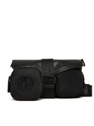 Pepe Jeans Torebka Gale PL0300061 Czarny. Czarne listonoszki Pepe Jeans, bez wzorów, z jeansu, bez dodatków. Za 389.99 zł.