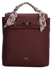 Charm Plecak w kolorze bordowym - 27 x 32 x 10 cm rozmiar: onesize. Czerwone plecaki Charm, bez wzorów, z materiału. Za 149.95 zł.