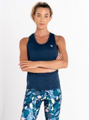 Dare 2b Top sportowy "Modernize II" w kolorze granatowym rozmiar: 42. Niebieskie koszulki sportowe Dare 2b, bez wzorów, z materiału, bez ramiączek, outdoorowe. Za 74.81 zł.