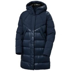 Parka dla kobiet Helly Hansen Bliss. Niebieskie parki Helly Hansen, m, bez kaptura. Za 1,646.50 zł.