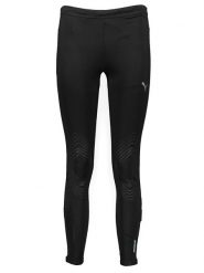 Puma Legginsy funkcyjne "Running ACTV" w kolorze czarnym rozmiar: M. Czarne legginsy Puma, m, bez wzorów, outdoorowe. Za 206.91 zł.