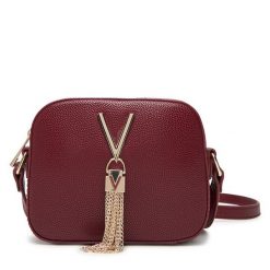 Torebka Valentino. Czerwone listonoszki Valentino, bez wzorów, bez dodatków. Za 309.99 zł.