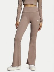 Adidas Legginsy Essentials JC9023 Beżowy Flare Fit. Brązowe legginsy Adidas, xl, bez wzorów, z syntetyku. Za 139.99 zł.