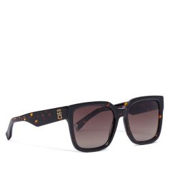 Okulary przeciwsłoneczne Tommy Hilfiger. Brązowe okulary przeciwsłoneczne TOMMY HILFIGER, bez wzorów. Za 779.99 zł.