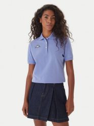 Kappa Polo Logo Sharas Wss 302B3C0 Fioletowy Regular Fit. Fioletowe koszulki polo Kappa, m, bez wzorów, z bawełny, bez kołnierzyka, bez ramiączek. Za 79.99 zł.