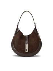 Polo Ralph Lauren Torebka 428945972001 Brązowy. Brązowe torebki klasyczne Polo Ralph Lauren, bez wzorów, ze skóry, bez dodatków. Za 2,799.00 zł.