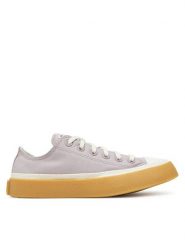 Converse Tenisówki Chuck Taylor All Star Retro Rubber A10697C Fioletowy. Fioletowe trampki Converse, bez wzorów, z materiału, bez zapięcia. Za 219.99 zł.