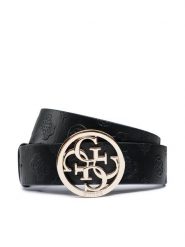 Guess Pasek Damski La Femme Belts BW7763 VIN30 Czarny. Czarne paski Guess, z aplikacjami, ze skóry. Za 219.99 zł.
