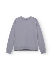 Rethinkit Bluza "Ilona" w kolorze szarym rozmiar: M. Szare bluzy Rethinkit, m, bez wzorów, z bawełny, bez kaptura. Za 149.66 zł.