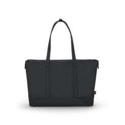 Torba na laptop DICOTA D31977-RPET 14.1" Shopper Eco Motion damska czarna. Czarne torby na laptopa Dicota, bez wzorów. Za 239.99 zł.