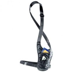Saszetka Deuter Security Holster - black. Czarne torby na ramię Deuter, bez wzorów, sportowe, bez dodatków. Za 92.99 zł.