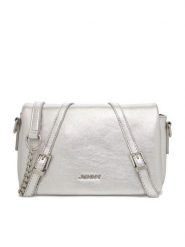 JENNY Torebka C-JNY-M-011-08 Srebrny. Szare listonoszki Jenny, bez wzorów, z materiału, bez dodatków. Za 119.99 zł.
