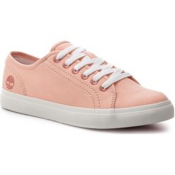 Tenisówki TIMBERLAND - Newport Bay Oxford TB0A1YQZT491 Light Beige Canvas. Brązowe trampki Timberland, bez wzorów, z gumy, bez zapięcia. W wyprzedaży za 199.00 zł.