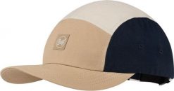 Czapka z daszkiem Buff 5 Panel Venture Cap - allvin sand. Brązowe czapki Buff, bez wzorów, z bawełny, klasyczne. Za 109.43 zł.