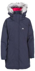 Trespass Fame - damska parka wodoodporna granatowa. Niebieskie parki 2117 OF SWEDEN, s, z futra, bez kaptura. Za 274.99 zł.