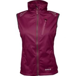 Kurtka przeciwwiatrowa bez rękawów damska Pro-X Elements Hanna. Czerwone kurtki sportowe PRO-X ELEMENTS, bez wzorów, z softshellu, bez kaptura, trekkingowe. Za 379.00 zł.