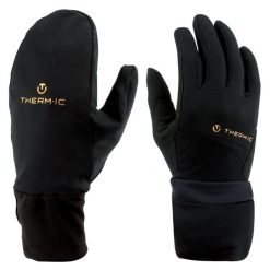 Rekawiczka ski doroslych Therm-ic Versatile Light Gloves przerobienia na mitenki. Czarne rękawiczki THERM-IC, bez wzorów, z poliesteru, sportowe. Za 239.00 zł.