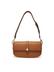 KARL LAGERFELD Torebka A3W30152 Brązowy. Brązowe listonoszki KARL LAGERFELD, bez wzorów, ze skóry, bez dodatków. Za 1,349.00 zł.