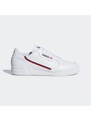 Adidas Sneakersy "Continental 80" w kolorze białym rozmiar: 38,5. Białe trampki Adidas, bez wzorów, bez zapięcia. Za 330.20 zł.