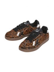 Pepe Jeans FOOTWEAR Skórzane sneakersy "Ball" w kolorze czarno-brązowym rozmiar: 40. Brązowe trampki Pepe Jeans FOOTWEAR, bez wzorów, z jeansu, bez zapięcia. Za 220.63 zł.