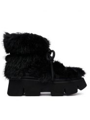 United Nude Śniegowce Stomper Fur Boot 1104801120 Czarny. Czarne trapery i śniegowce United Nude, z futra. Za 1,339.00 zł.