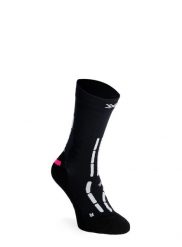 Skarpety do biegania X-Socks Trail Anatomix Crew. Czarne skarpety X Socks, bez wzorów, z dzianiny. Za 170.49 zł.