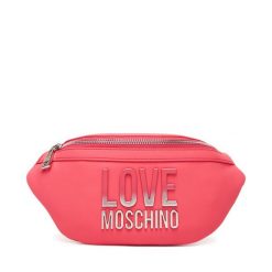 Saszetka nerka LOVE MOSCHINO. Czerwone torebki klasyczne Love Moschino, bez wzorów, bez dodatków. Za 959.99 zł.