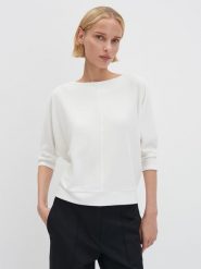 Someday Sweter w kolorze białym rozmiar: 40. Białe swetry someday., bez wzorów, prążkowane, bez ramiączek. Za 174.95 zł.