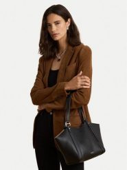 LAUREN RALPH LAUREN Torebka 431P18711002 Czarny. Czarne torebki klasyczne Lauren Ralph Lauren, bez wzorów, ze skóry, bez dodatków. Za 1,599.00 zł.