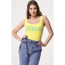 Żółte Body Popularity. Body marki Born2be. Za 39.99 zł.