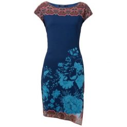 Desigual Sukienka Damska Vest Reset 40 Ciemnoniebieski. Sukienki Desigual. W wyprzedaży za 299.00 zł.