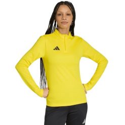 Bluza damska adidas Entrada 26 Training Top. Żółte bluzy Adidas, bez wzorów, z materiału, bez kaptura. Za 121.99 zł.
