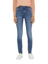 ESPRIT Dżinsy - Skinny fit - w kolorze niebieskim rozmiar: W26/L32. Niebieskie jeansy Esprit, l, bez wzorów, z podwyższonym stanem. Za 57.20 zł.