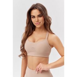 Stanik sportowy treningowy fitness Rough Radical Sports Bra Wellness. Brązowe bielizna sportowa ROUGH RADICAL, s, bez wzorów. W wyprzedaży za 118.92 zł.